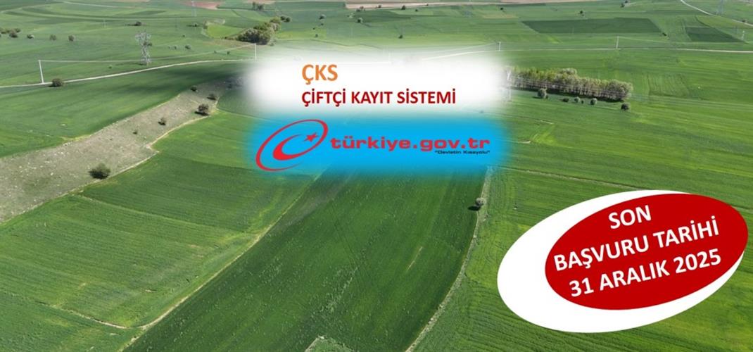 Çiftçi Kayıt Sistemine Başvurular Devam Ediyor.