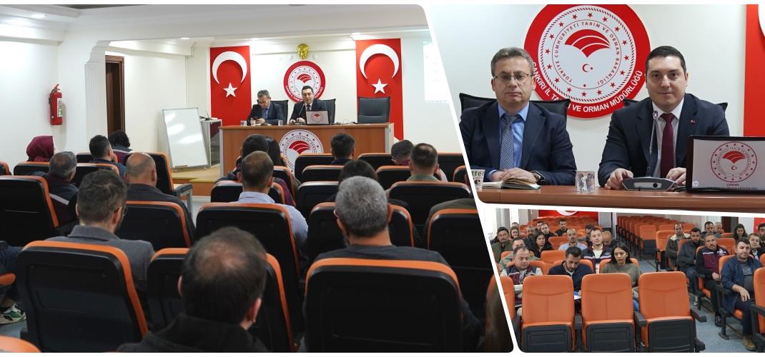 İlimizde Hayvan Sağlığı Çalışanları Bilgilendirme ve Değerlendirme Toplantısında Buluştu