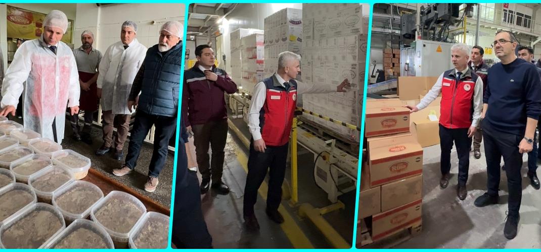 ​  Çankırı'da Gıda İşletmelerine Denetim Ziyareti