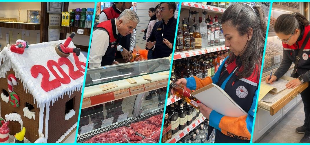 ​Yılbaşı Öncesi Gıda Denetimleri Artırıldı