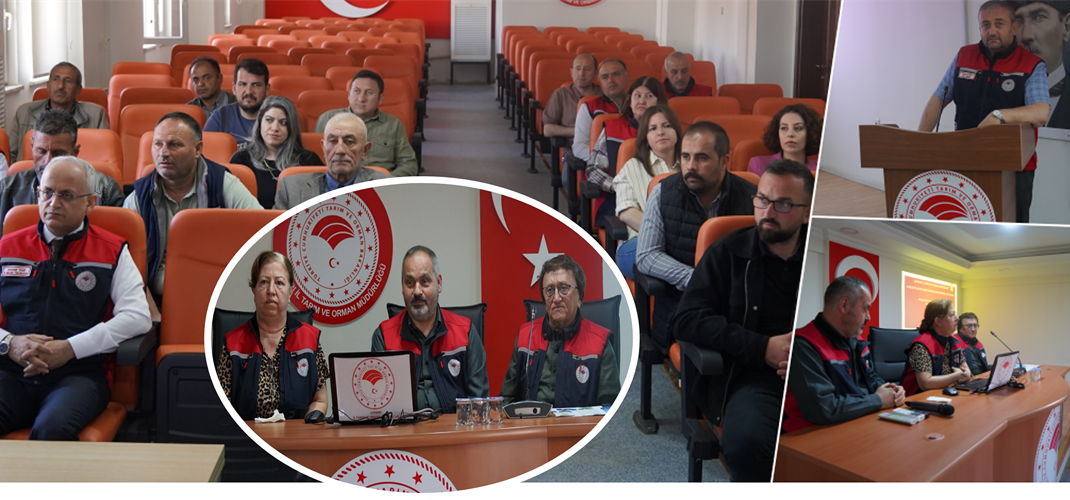 Bitki Koruma Ürünleri Uygulayıcı Eğitimi Verildi.