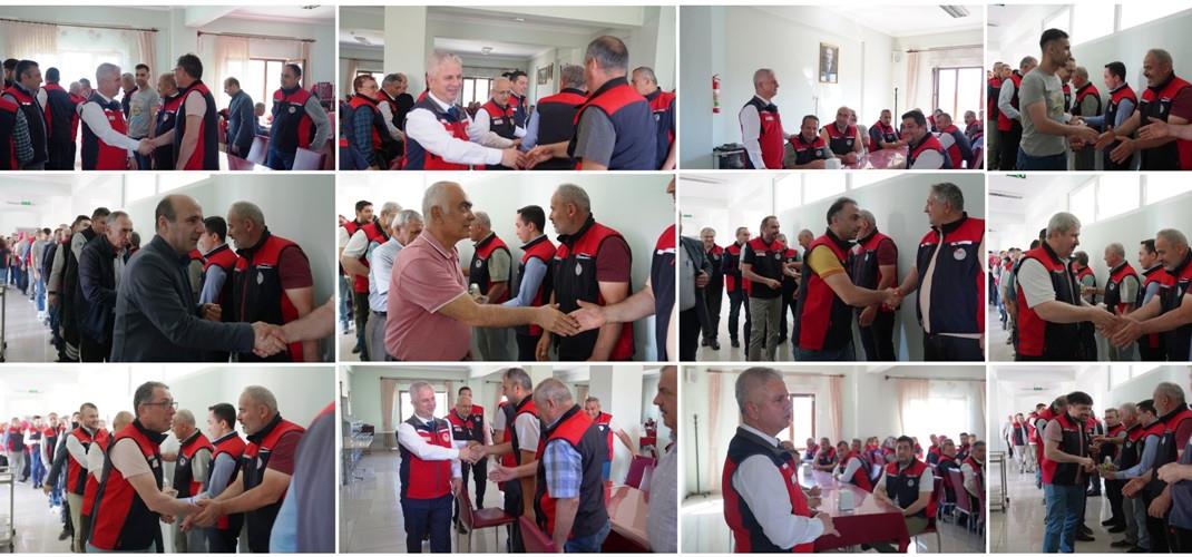 BAYRAM DÖNÜŞÜ PERSONELLE BAYRAMLAŞMA