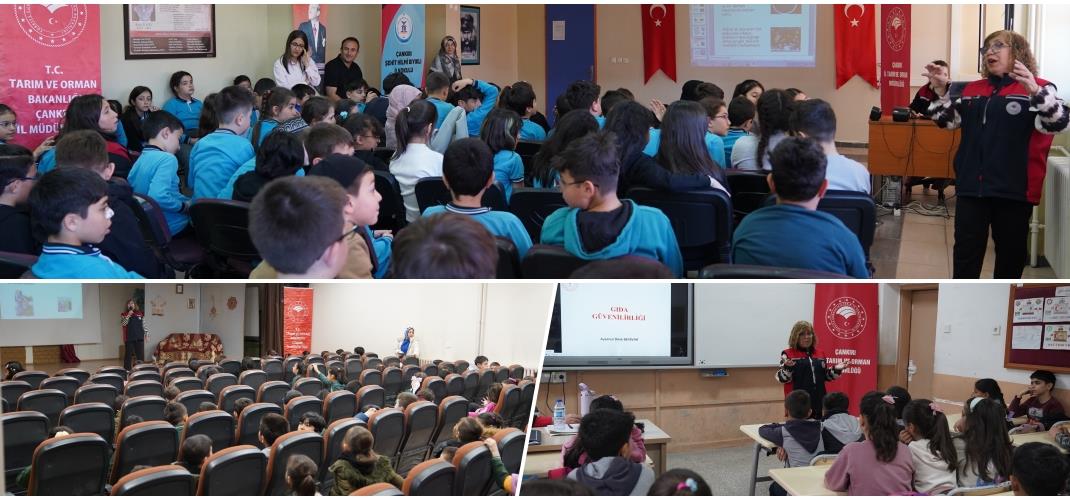 Okullarda “Gıda Güvenilirliği, Gıda Kayıpları Ve İsraf" Eğitimleri Düzenlendi